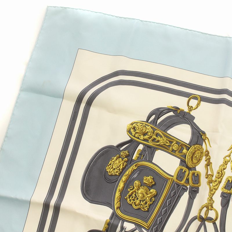 HERMES BRIDES de GALA カレ90 馬具デザイン 大判スカーフ カレ 90 《ブリッド・ドゥ・ガラ》 | Hermès - エルメス-公式サイト