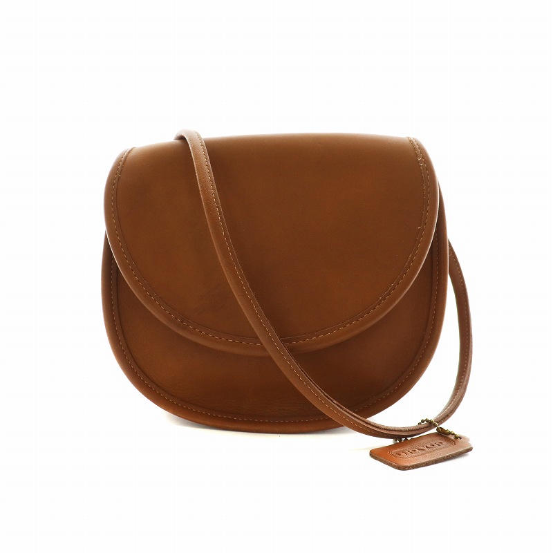 コーチ COACH オールドコーチ ショルダーバッグ レザー チャーム付き 