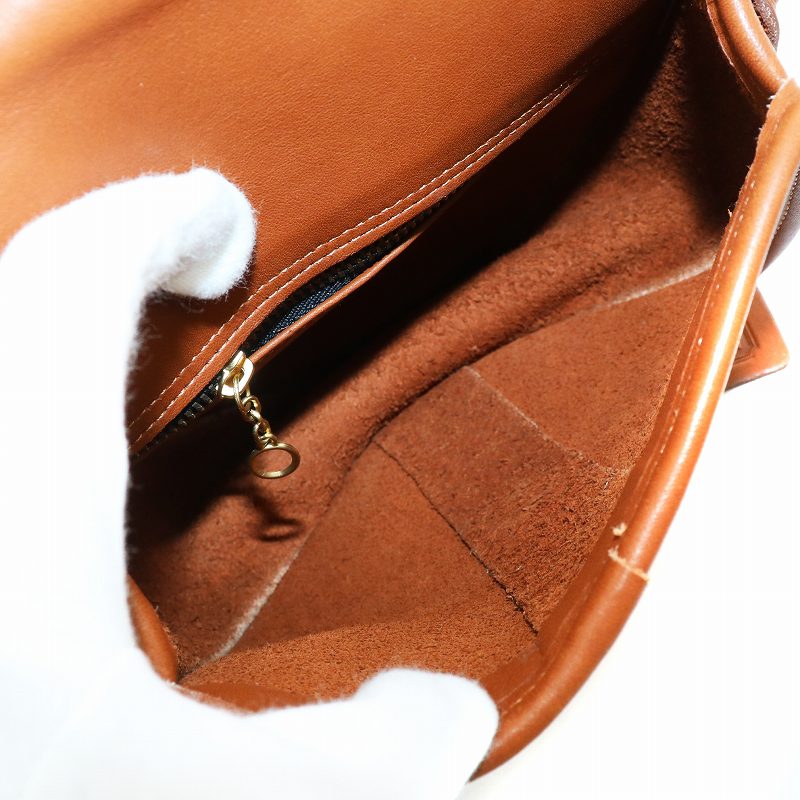 コーチ COACH オールドコーチ ショルダーバッグ レザー チャーム付き 
