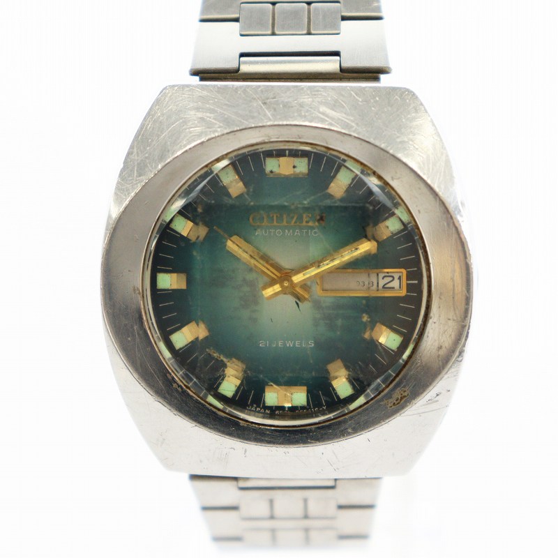 OH完了! WEST 正しい END WATCH 腕時計 オートマチック ベルト新品付