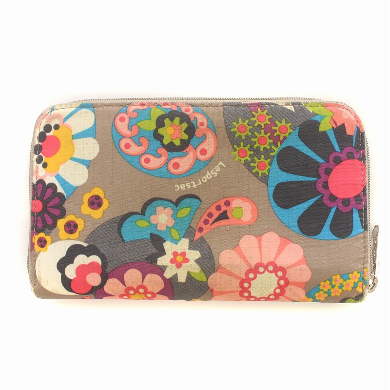 【LeSportsac 長財布 / レア 未使用】日本上陸30周年記念 財布 レディース 長財布 本革 日本製 ブランド 大容量