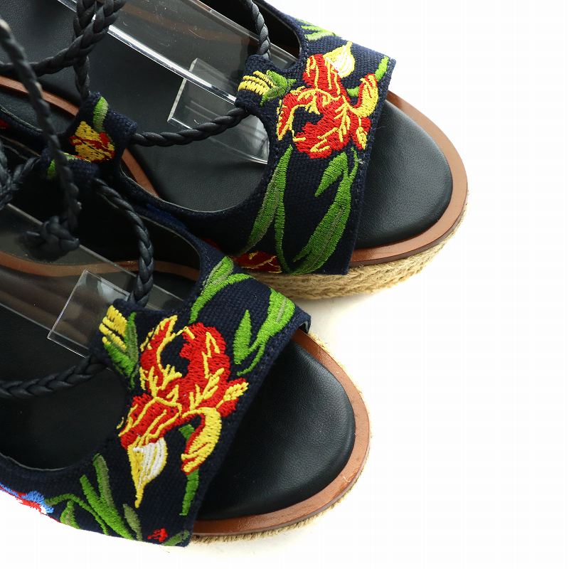 トリーバーチ TORY BURCH サンダル エスパドリーユ ウェッジ