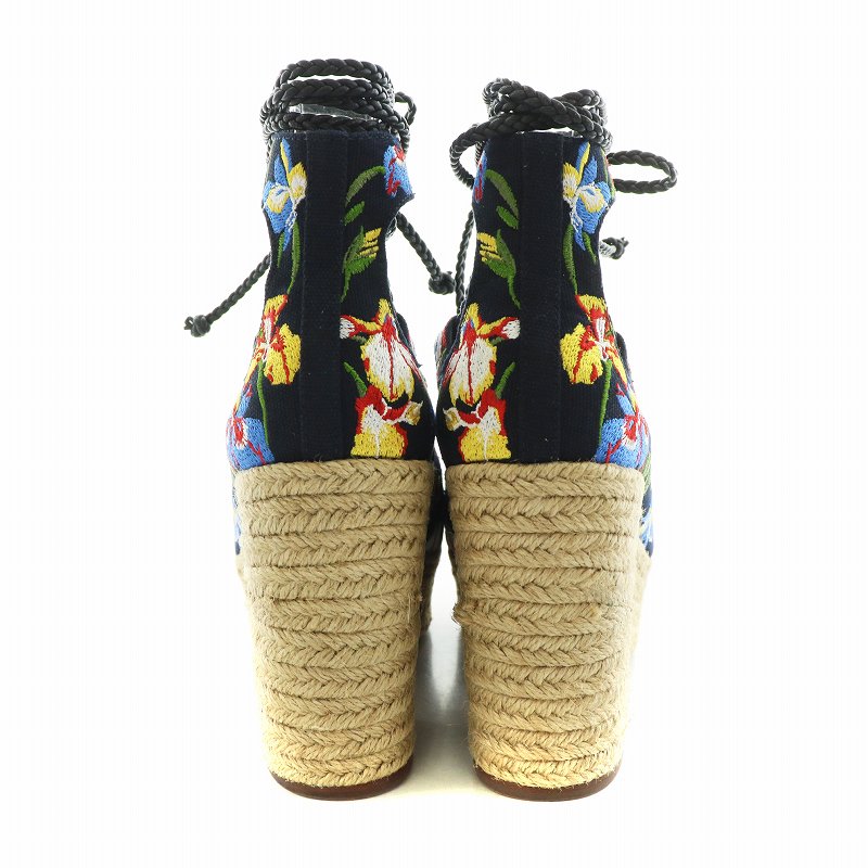 Tory Burch エスパドリーユ サンダル ウェッジ 新品 TORY BURCH トリーバーチ サンダル Espadrilles Wedge Sandals