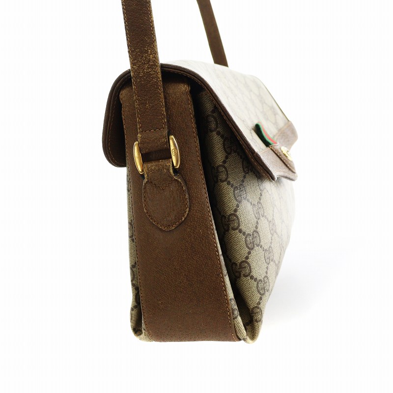 グッチ GUCCI オールドグッチ シェリーライン ショルダーバッグ 斜め 