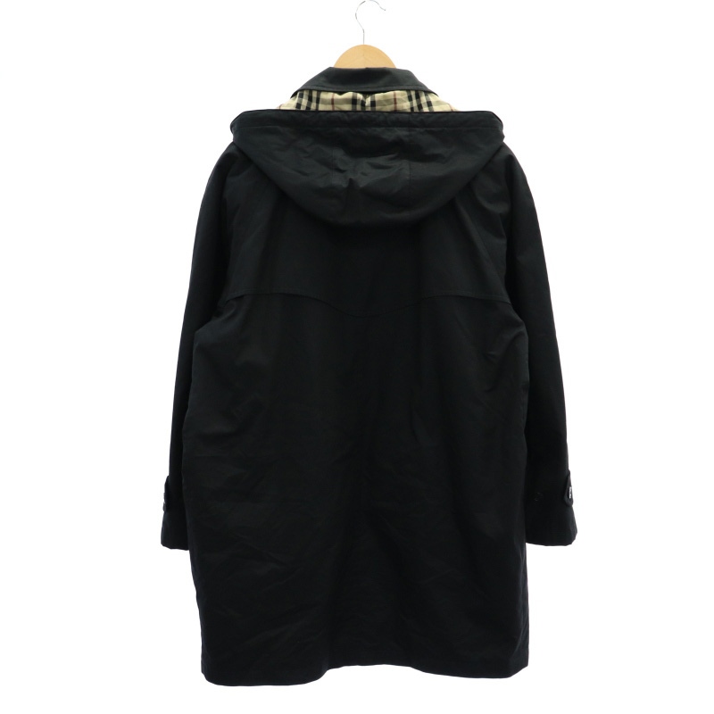 バーバリー ロンドン あわただしく ダウンコート 着脱式フード ノバ  
