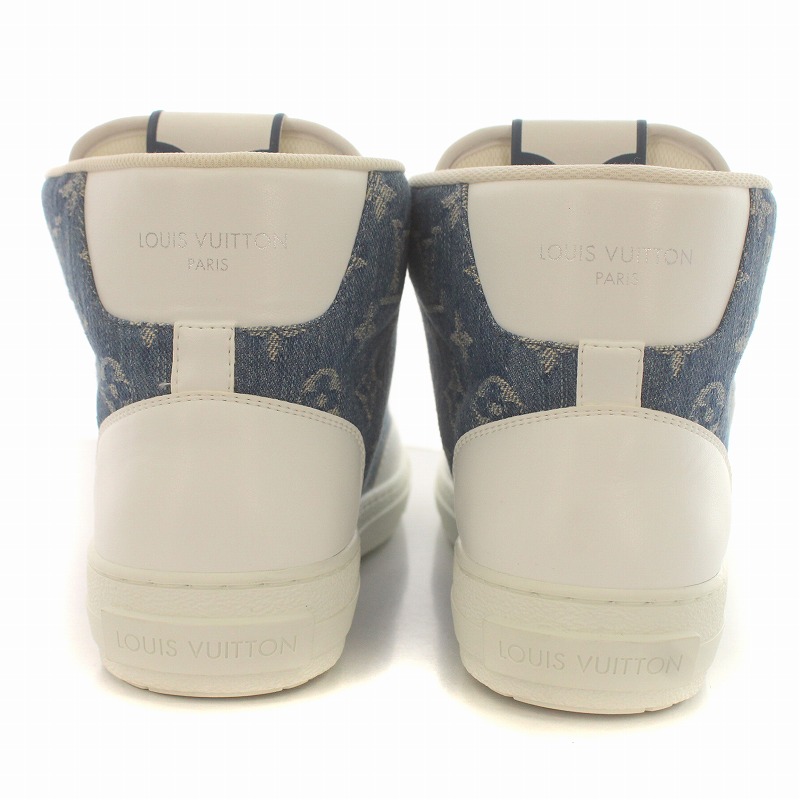 LOUIS VUITTON 22AW チャーリーライン ハイカットスニーカー 22AW チャーリーライン ハイカットスニーカー モノグラム デニム