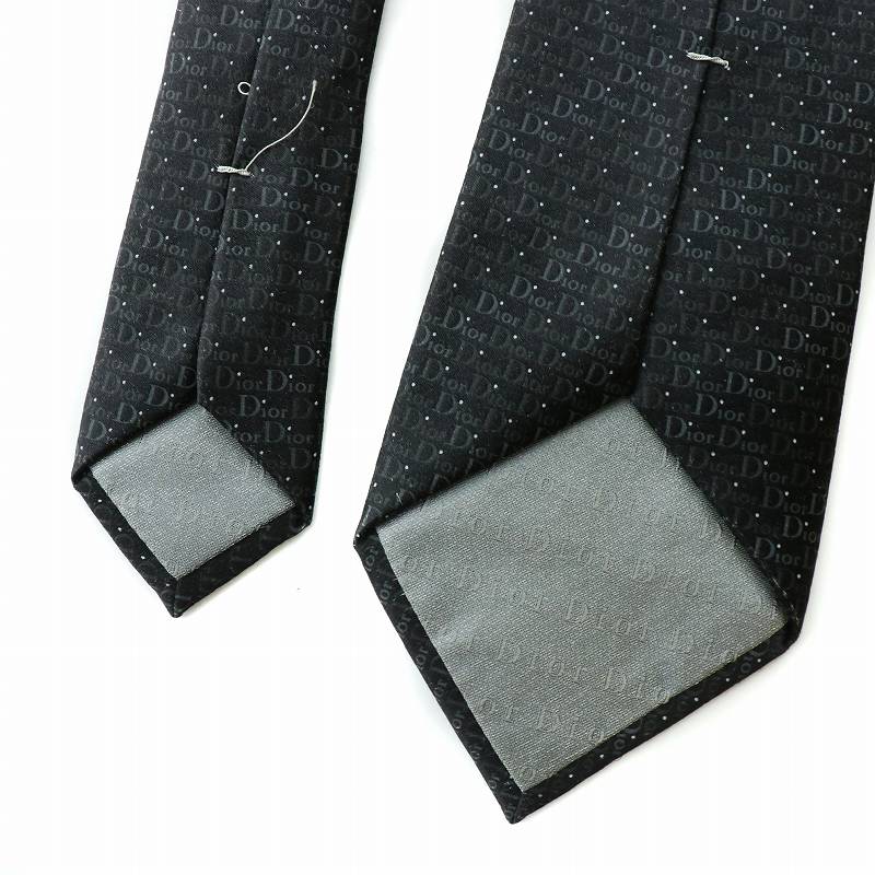 ディオール Dior イタリア製 ネクタイ レギュラータイ シルク