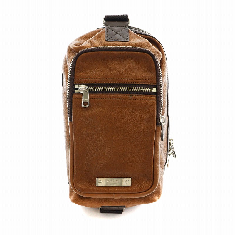 ✨美品✨コーチ トンプソン スリングバッグ ボディバッグ レザー ブラウン茶 楽天市場】【バッグ】COACH コーチ トンプソン レザー スリング