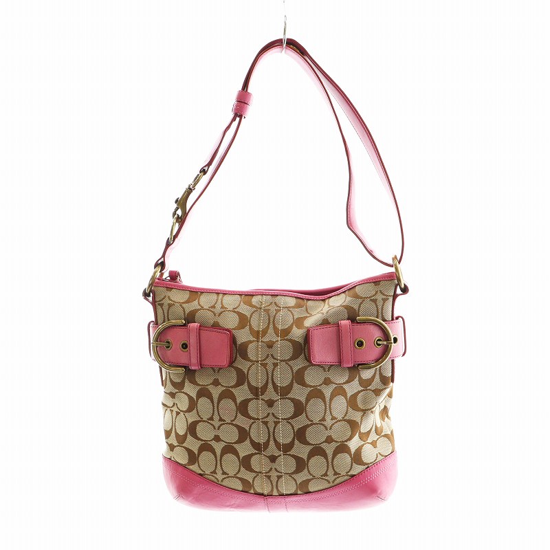 希少】COACH コーチ ショルダーバッグ ボディバッグ 斜め掛け レザー 