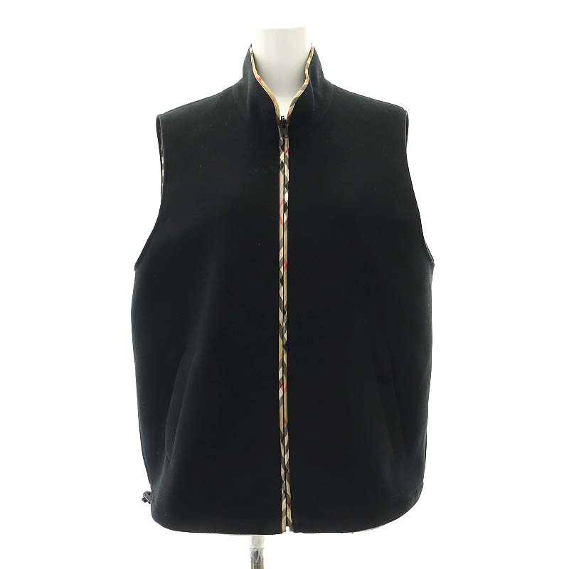 Burberrys バーバリー ベスト ブラック ノバチェック Burberrys