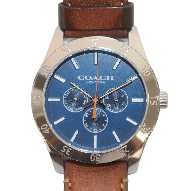 コーチ COACH NEW YORK 腕時計 ウォッチ クォーツ クロノグラフ 
