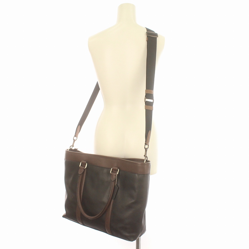 COACH 2wayビジネスバッグ ダークブラウン/ブラック 楽天市場】【バッグ】COACH コーチ レキシントン レザー