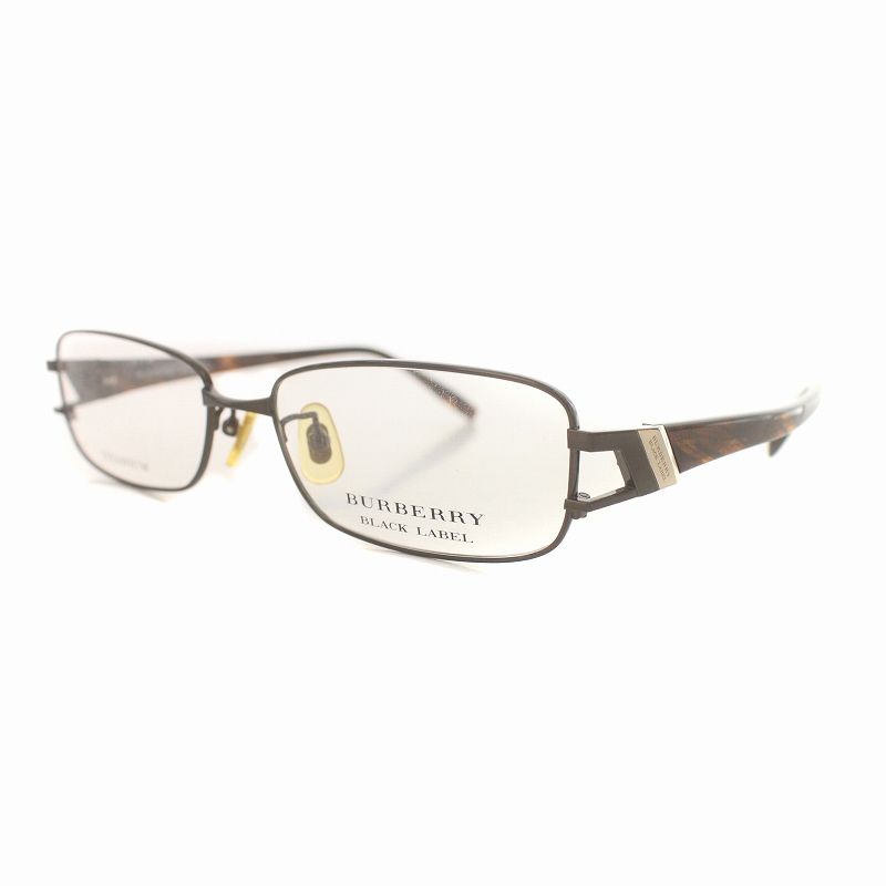 バーバリーブラックレーベル BURBERRY BLACK LABEL メガネ 眼鏡 度なし 