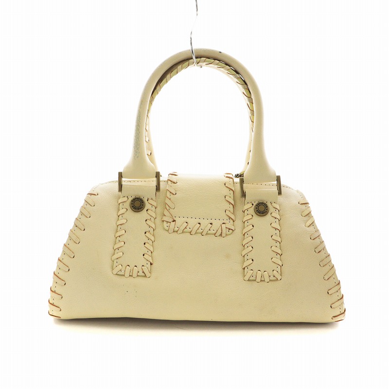 サマンサタバサ Samantha Thavasa ミニハンドバッグ レザー 編み込み