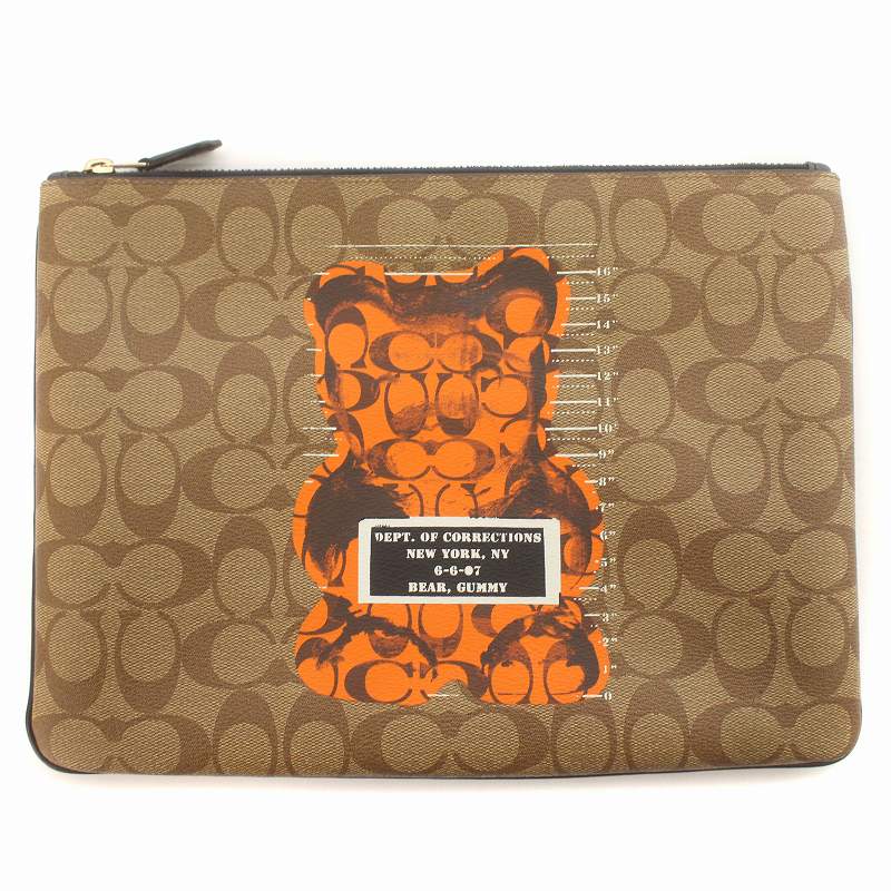 COACH × Vandal Gummy コラボ ガミーベア クラッチバッグ