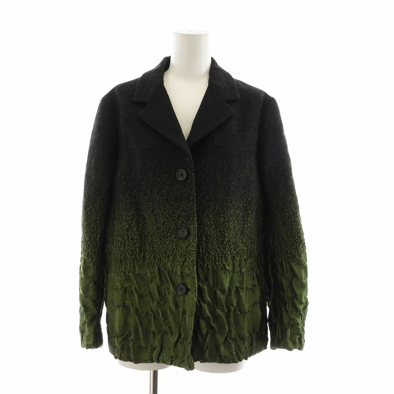 PRADA シルクウール テーラードジャケット 42