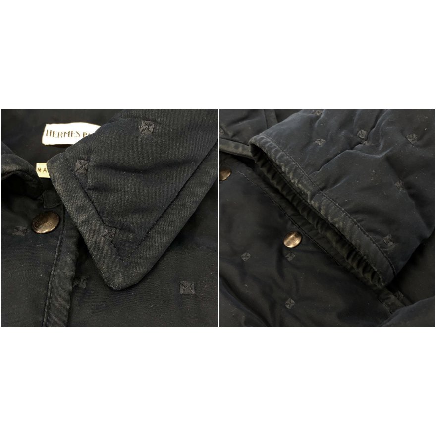 エルメス HERMES マルジェラ期 パドック コート ステンカラー 中綿
