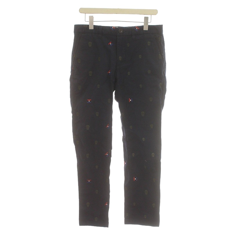 mark&lona ML-17S-T20 パンツ　Mサイズ　スカル柄 新品未使用】MARK&LONAパンツ Sサイズ マーク&ロナ （マーク