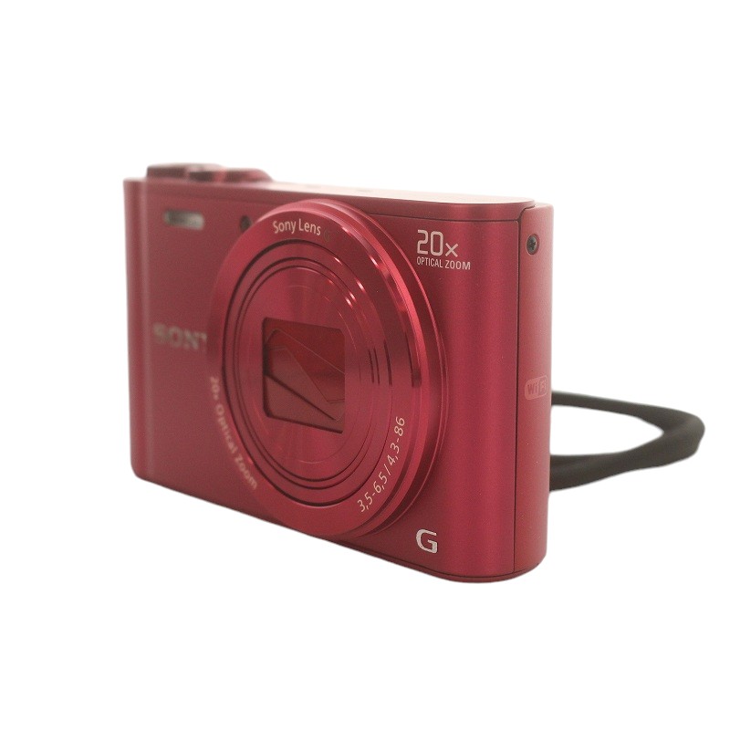 SONY デジタルカメラ レッド 20倍ズーム 【公式通販】