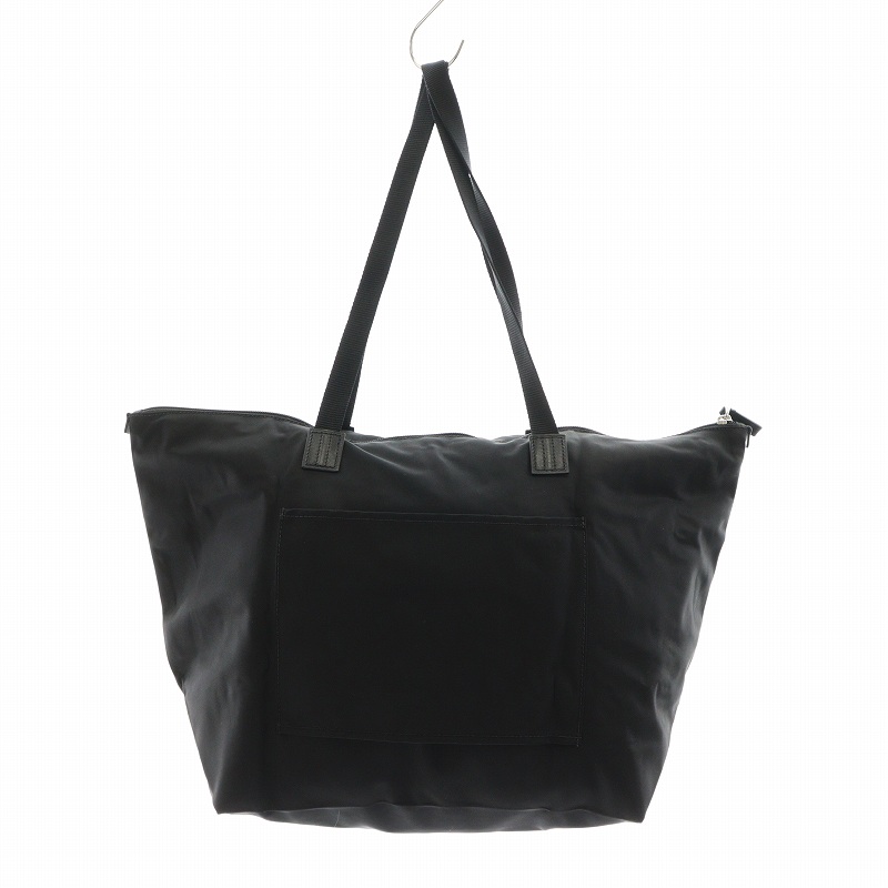 TUM トゥミ トートバッグ エコバッグ ナイロン 収納ポーチ付 ブラック TUM トゥミ トートバッグ エコバッグ ナイロン 収納ポーチ付
