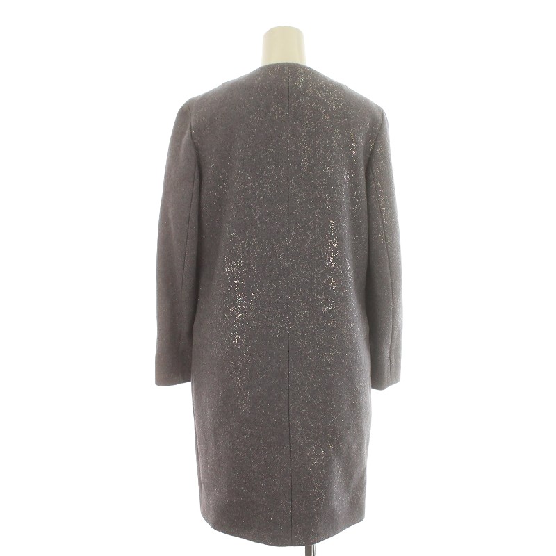 MiuMiu ミュウミュウ　ウールコート 中古・古着通販】MIU MIU (ミュウミュウ) ウールコート グレー サイズ
