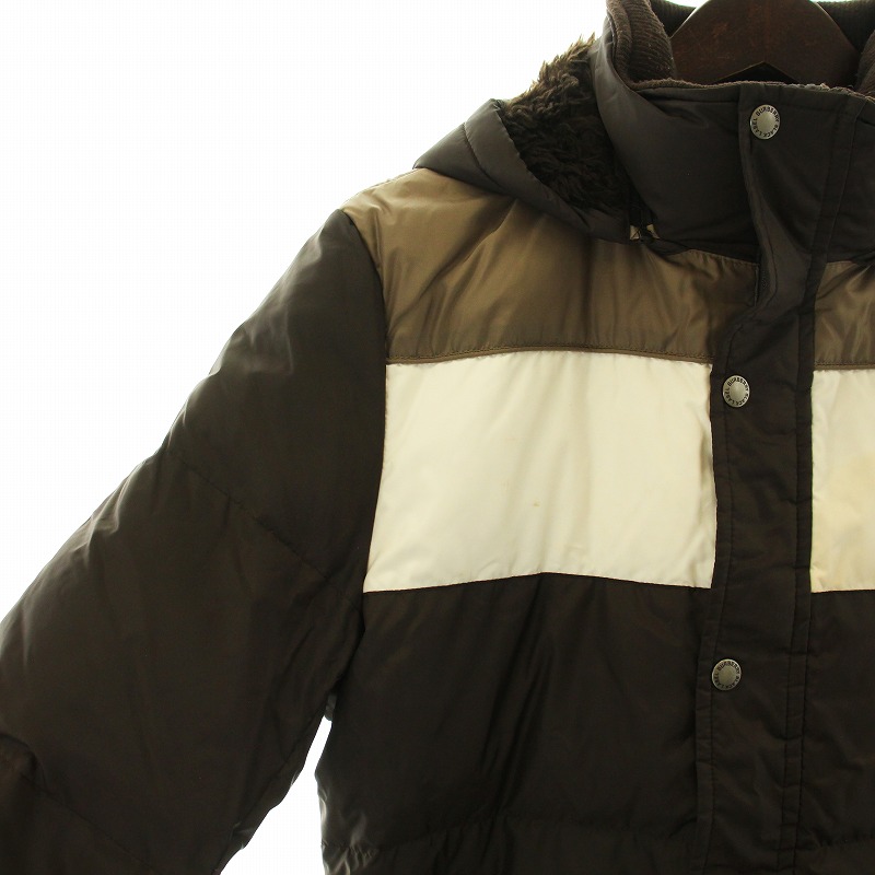 BURBERRY BLACK LABEL ブラウンダウン 中古・古着通販】BURBERRY BLACK LABEL (バーバリーブラックレーベル