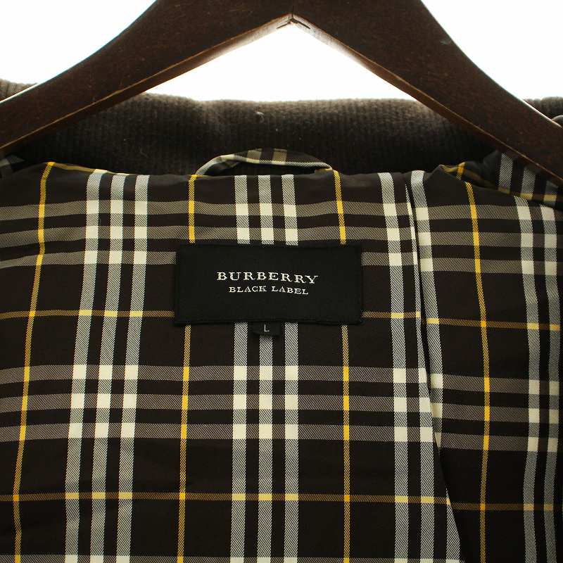 バーバリーブラックレーベル BURBERRY BLACK LABEL ダウンジャケット