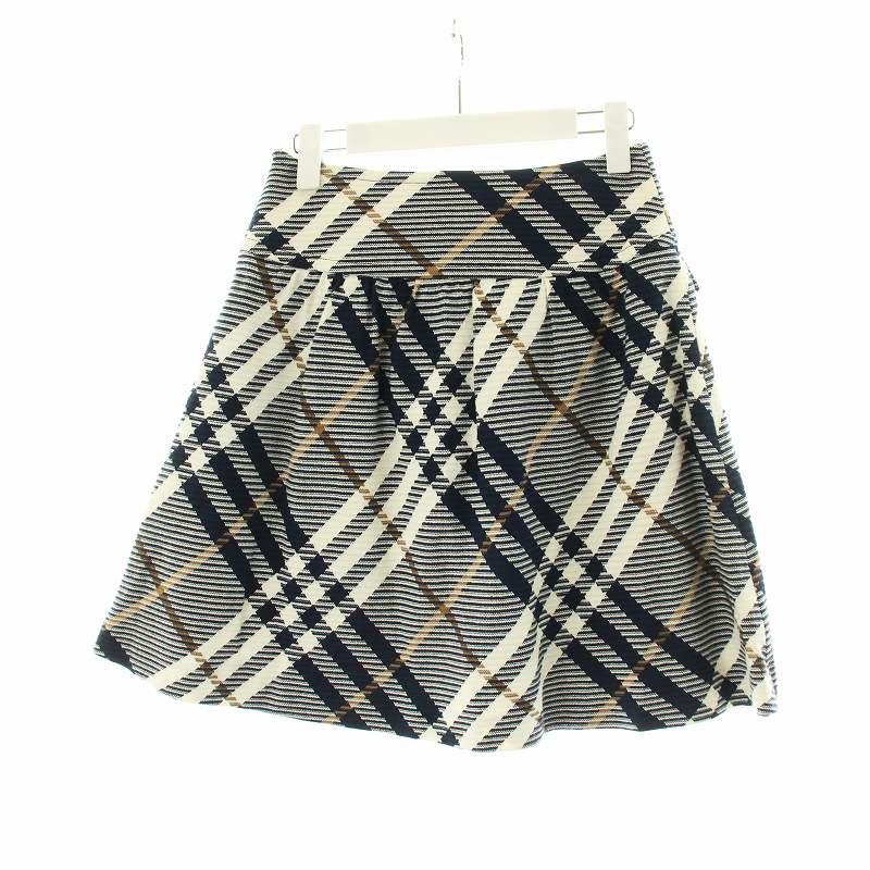 バーバリーブルーレーベル BURBERRY BLUE LABEL ミドルスカート フレア