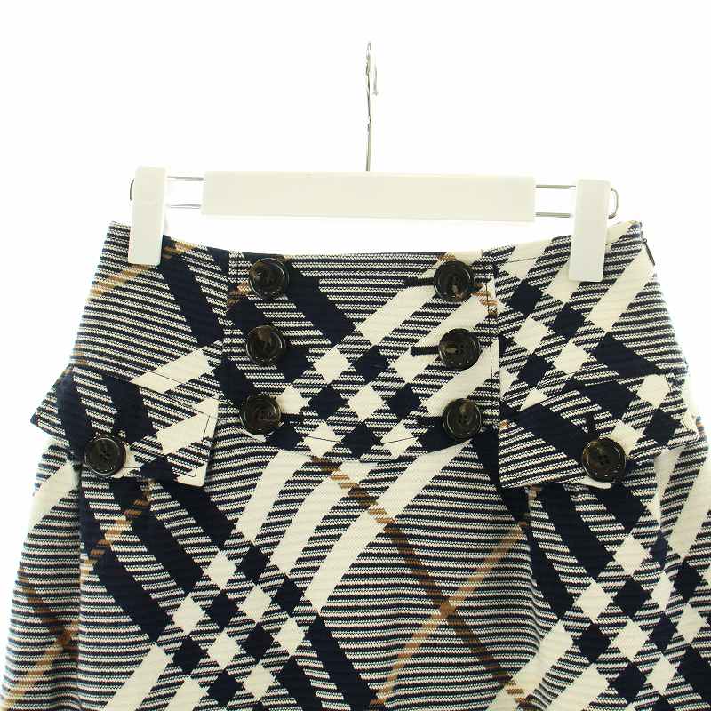 バーバリーブルーレーベル BURBERRY BLUE LABEL ミドルスカート フレア