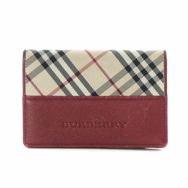 Burberry ノバチェック　名刺入れ バーバリー BURBERRY 名刺入れ カードケース ノバチェック