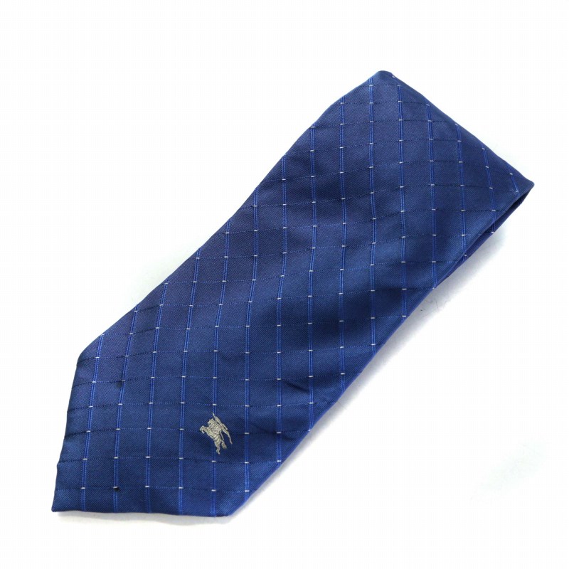 バーバリーズ Burberrys ネクタイ 絹 シルク ワイドタイ チェック柄 総
