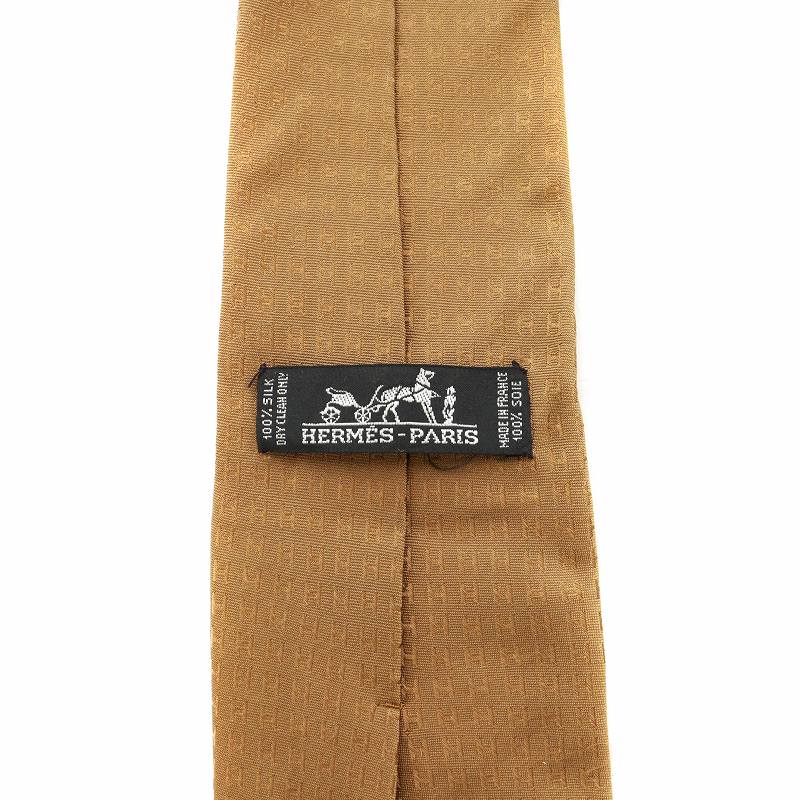 ✨極美品✨ HERMES エルメス ネクタイ ブランドカラー H柄 希少