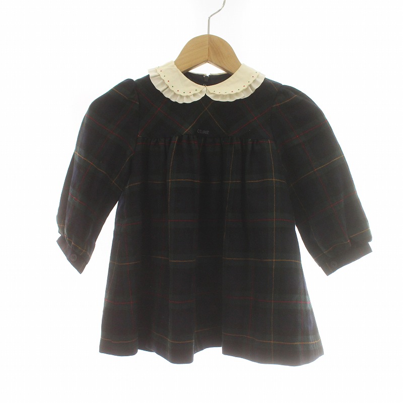 CELINE キッズ ワンピース CELINE - セリーヌ ノースリーブワンピース 90cm キッズ 女児