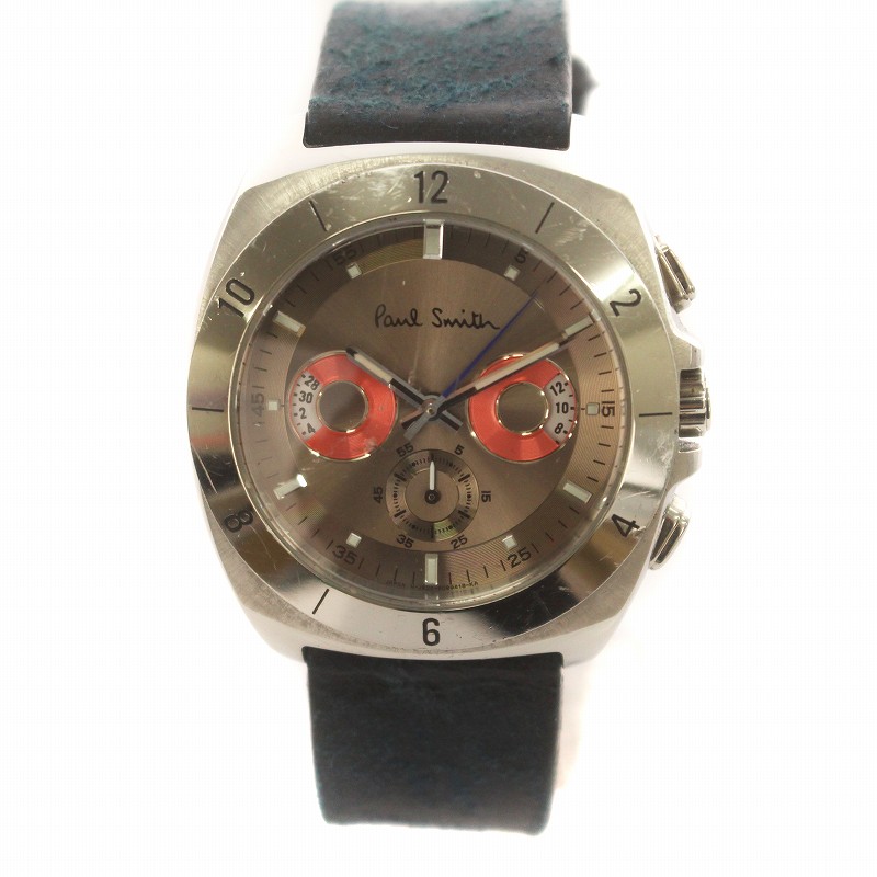 ポールスミス ディスクアイズ クロノグラフ メンズ 腕時計 フクロウ