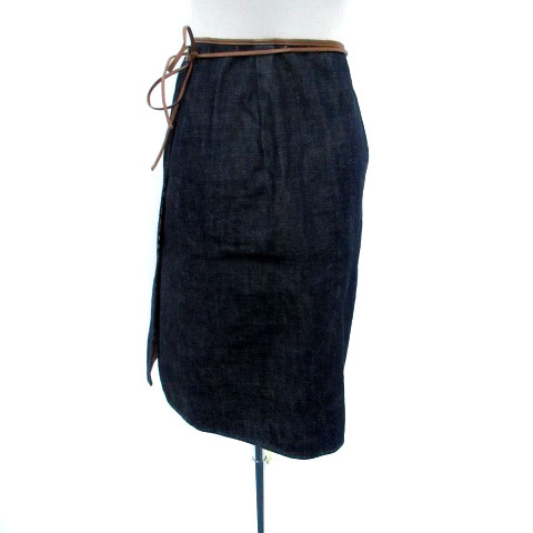 バーバリーブルーレーベル BURBERRY BLUE LABEL ラップスカート バーバリーブルーレーベル BURBERRY BLUE LABEL ラップスカート