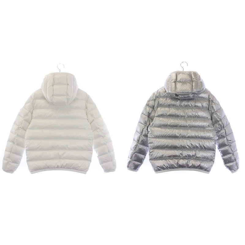 Moncler　リバーシブルダウン　ホワイトシルバー 未使用品 モンクレール MONCLER 21AW FREVILLE フレビル