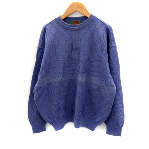 ケンゾー KENZO GOLF ゴルフウエア ニット セーター 長袖 クルー