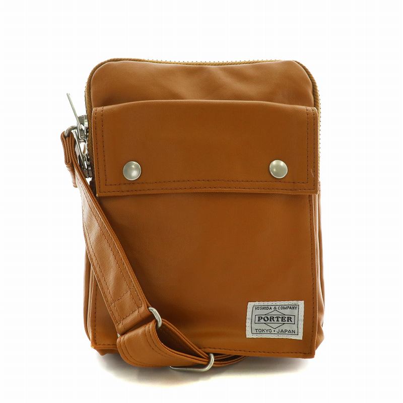 PORTER フリースタイルショルダーバッグ　ブラウン ポーター PORTER 吉田カバン フリースタイル FREE STYLE ショルダー