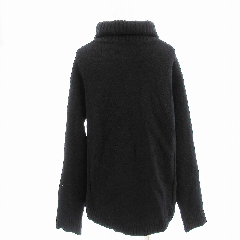 フレームワーク カシミヤ ウールタートルニットニット ブラック ≪追加