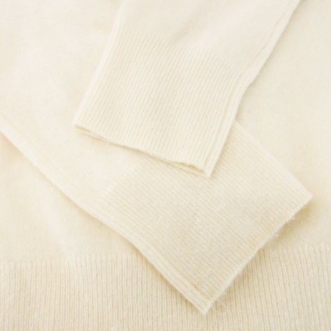セオリー Theory 20AW ニット セーター ラウンドネック 長袖 カシミヤ S クリーム アイボリー /AH1 ■GY19 レディース セオリー Theory 20AW ニット セーター ラウンドネック 長袖