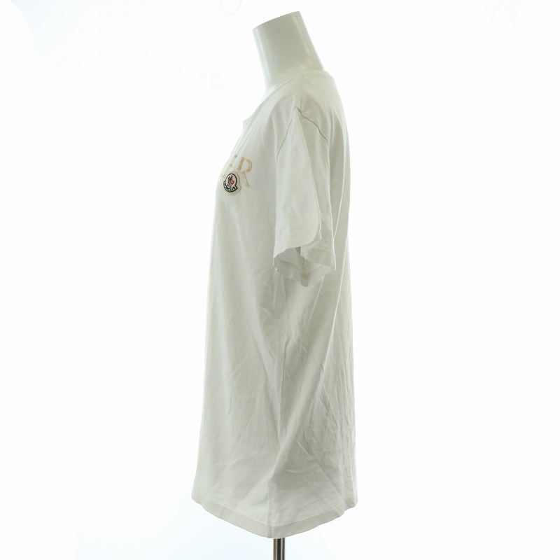 MONCLER - モンクレール Ｔシャツ カットソー 半袖 L 白 F10938C71510 モンクレール Tシャツ カットソー 半袖 L 白 F10938C71510