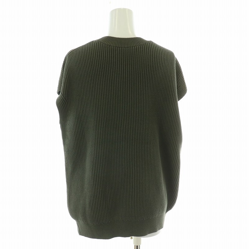 ドゥロワー Drawer ニットベスト セーター クルーネック