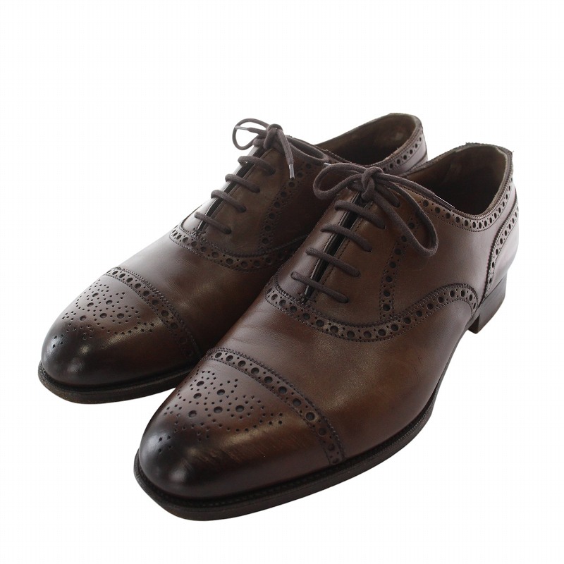 【EDWARDGREEN】 CANTERBURY セミブローグ UK9.5E EDWARDGREEN】 CANTERBURY セミブローグ UK9.5E Edward Green