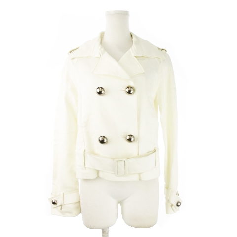 ランバンオンブルー LANVIN en Bleu Pコート ピーコート スウェット