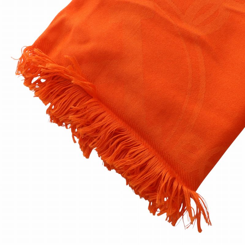 エルメス HERMES ニューリブリス ストール マフラー ショール カシミヤ  