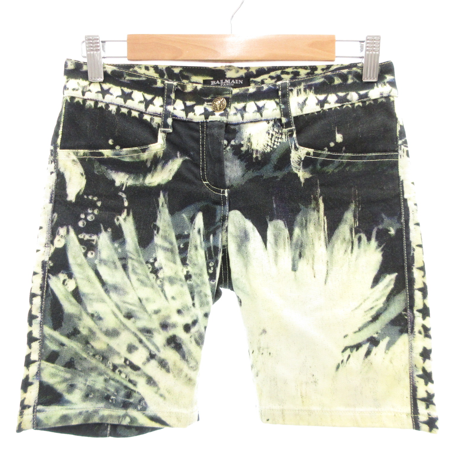 バルマン　balmain ハーフパンツ　ショートパンツ　バイカーパンツ バルマン balmain ハーフパンツ ショートパンツ バイカーパンツ