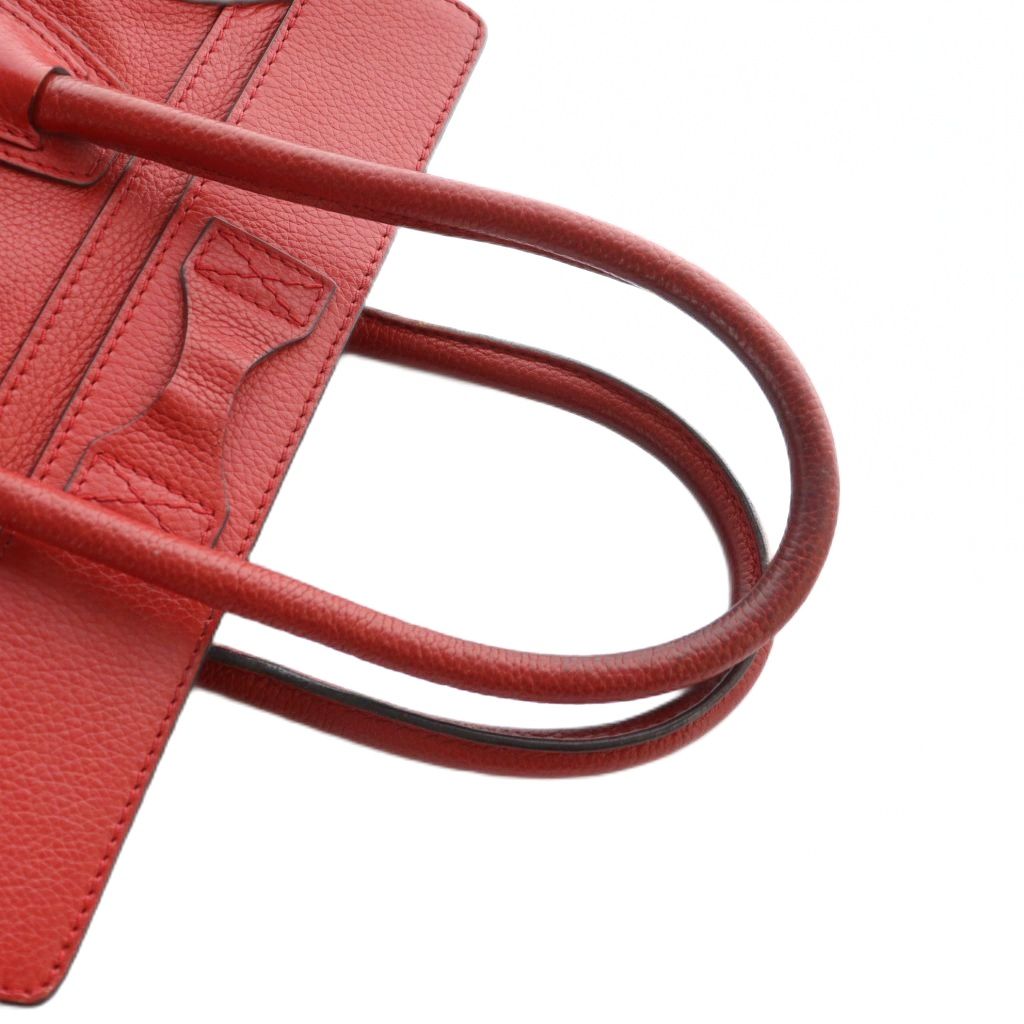 セリーヌ CELINE ラゲージ マイクロショッパー トートバッグ ハンド  