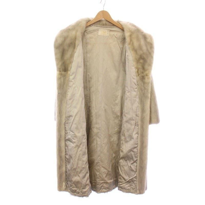 サガミンク SAGA MINK 金サガ サファイヤミンク ファー ロング コート