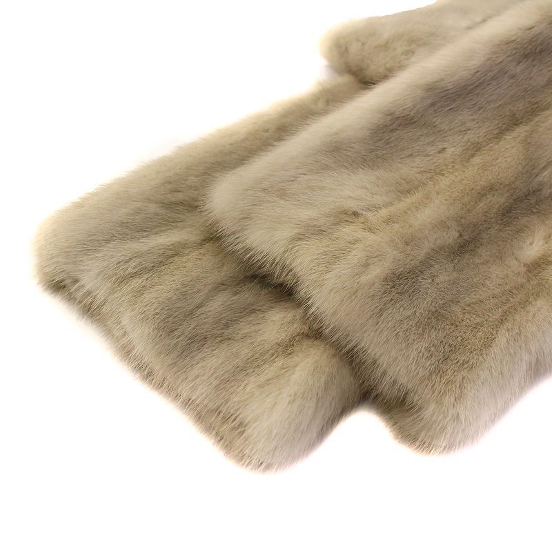 サガミンク SAGA MINK 金サガ サファイヤミンク ファー ロング コート