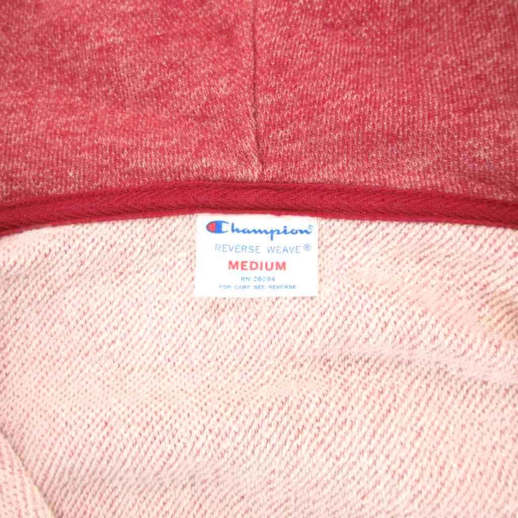チャンピオン CHAMPION リバースウィーブ REVERSE WEAVE ジップアップパーカー ジャケット フーディー 裏毛 ロゴ M 赤 レッド /GV ■GY12 レディース